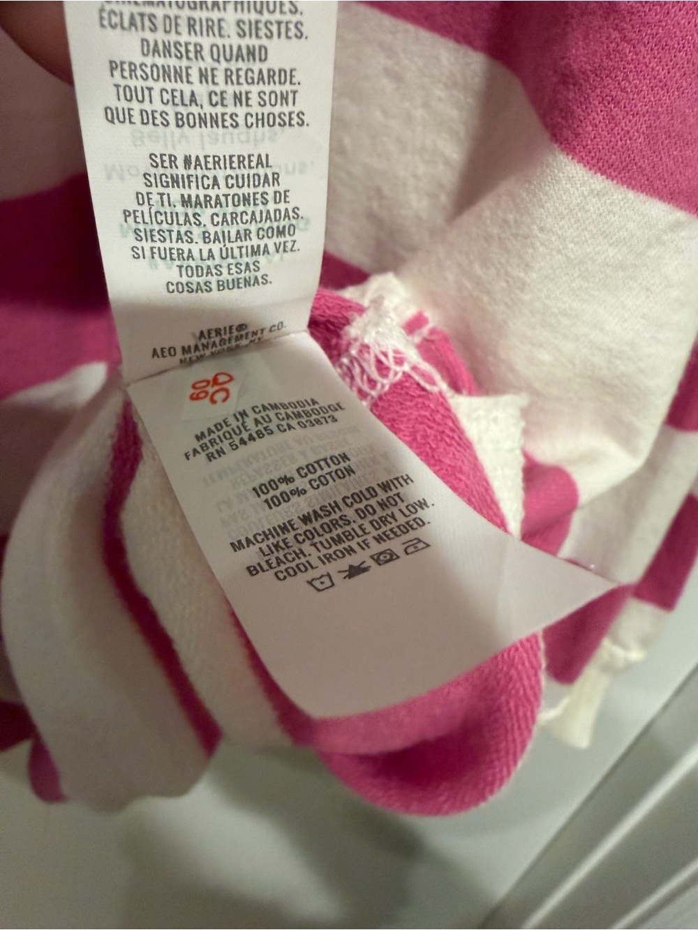 Aerie Poolside Terry Henley Sweatshirt - Picture 8 of 8